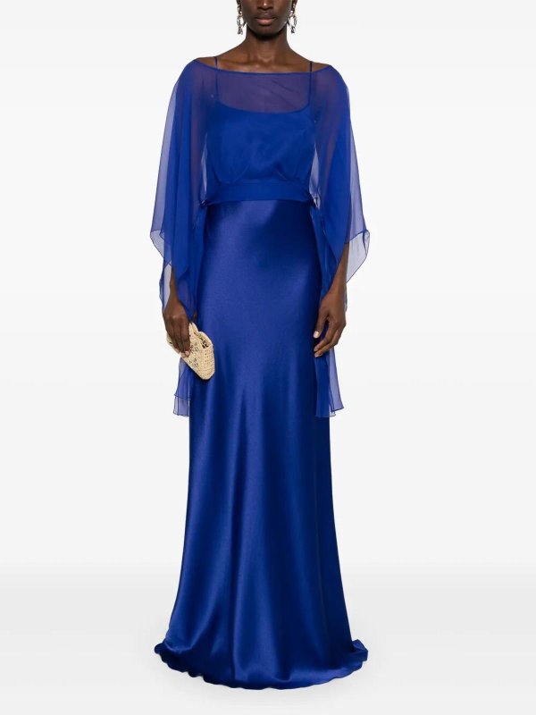 ALBERTA FERRETTI buy online マキシドレス - ブルー