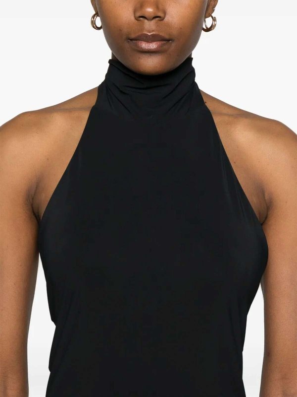 AMAZUÌN buy online Knielanges Kleid - Schwarz