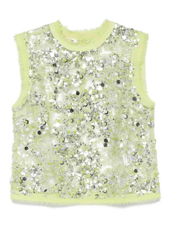 BAUM UND PFERDGARTEN: Tops & Débardeurs - Top - Vert