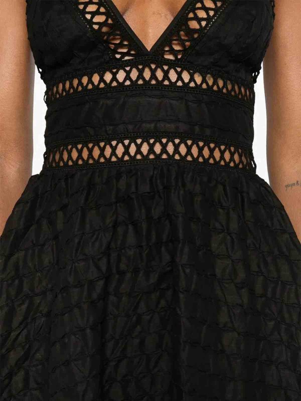 ショートドレス - 黒 shop online: CHARO RUIZ