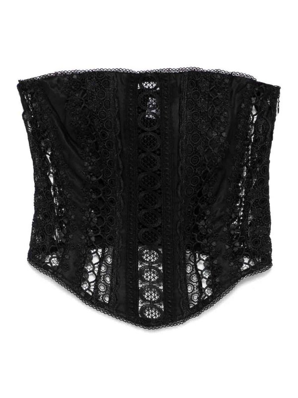 CHARO RUIZ: トップス＆タンクトップ - トップ/タンクトップ - 黒