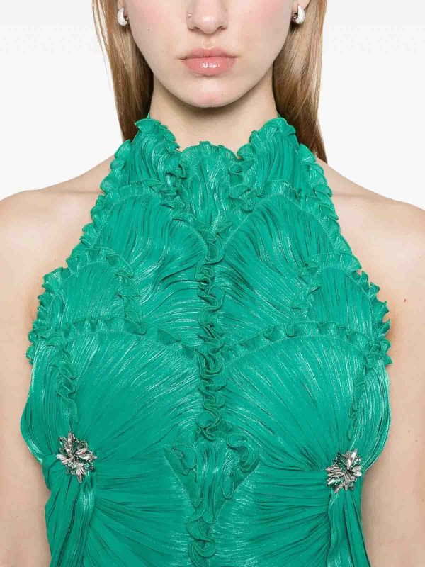 The Best Shops COSTARELLOS: ニーレングスドレス - 膝丈ドレス - 緑