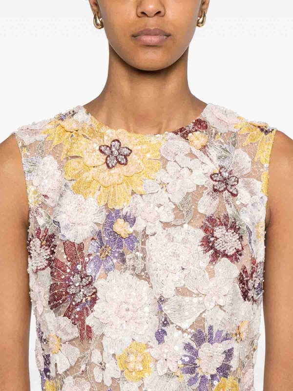 The Best Shops COSTARELLOS: ニーレングスドレス - 膝丈ドレス - 白