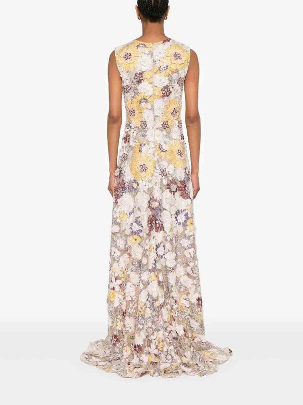 COSTARELLOS buy online 膝丈ドレス - 白