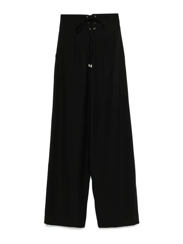 ERMANNO FIRENZE: Pantalons casual - Pantalons Décontractés - Noir