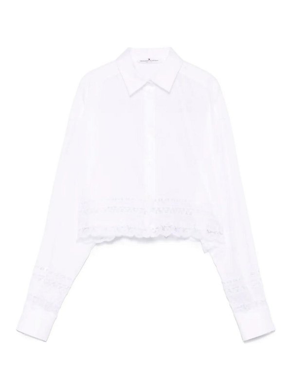 ERMANNO SCERVINO: Hemden - Hemd - Weiß