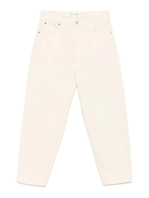 Frame: ストレートジーンズ - ストレートジーンズ - 白