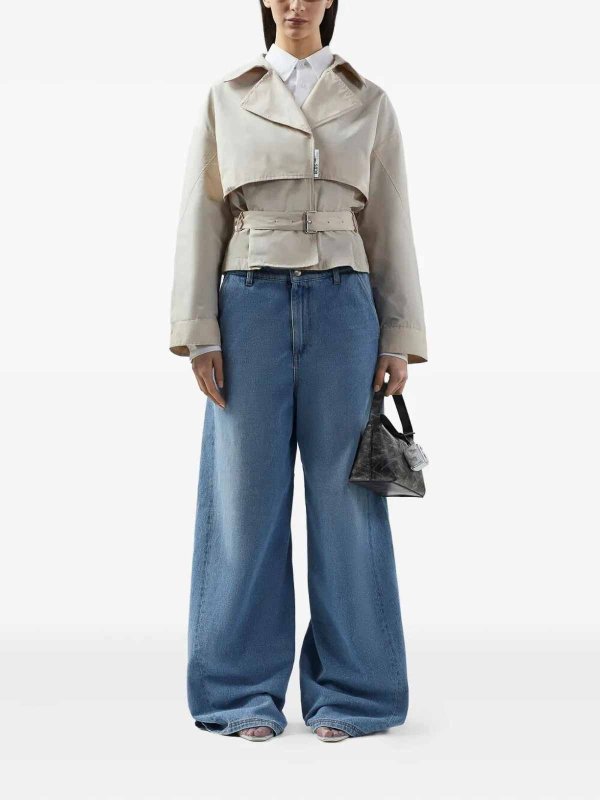 GCDS: トレンチコート online - トレンチコート - ベージュ