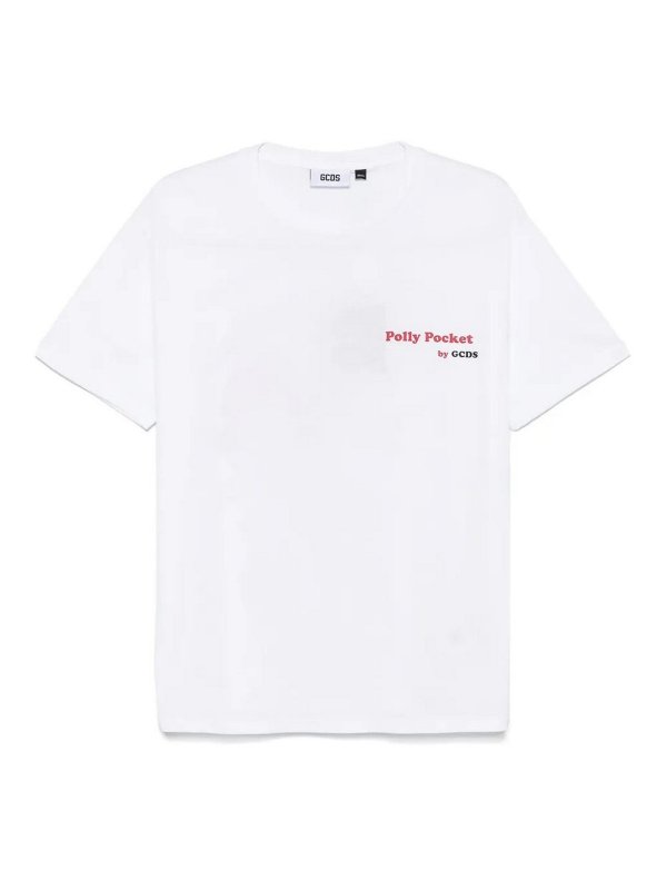 GCDS: Camisetas - Camiseta - Beis