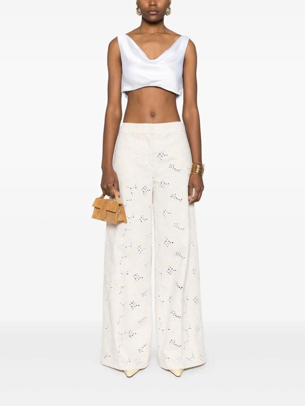 カジュアルパンツ - ベージュ shop online: GENNY