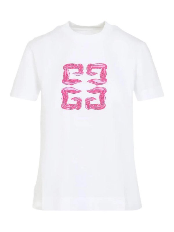 GIVENCHY: Camisetas - Camiseta - Blanco