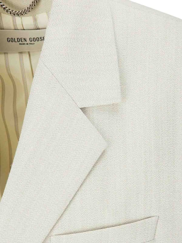 GOLDEN GOOSE: Westen online - Weste - Weiß