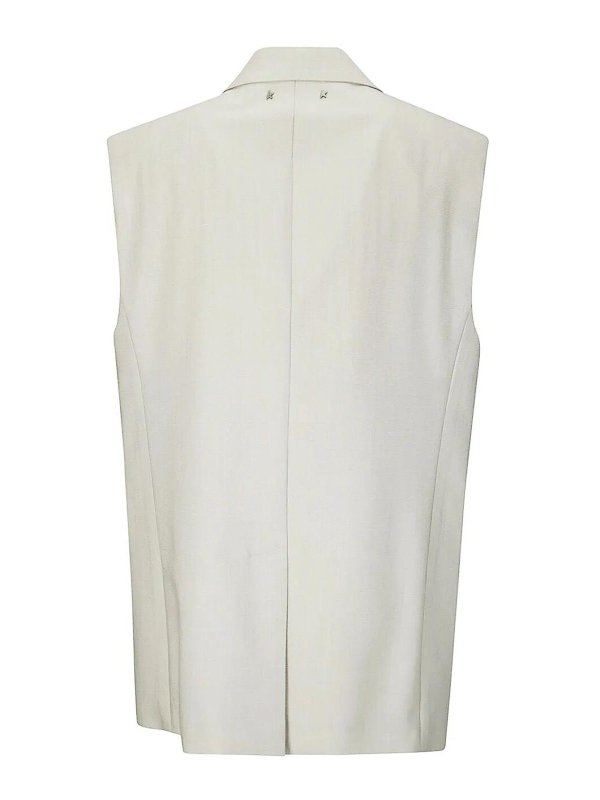 The Best Shops GOLDEN GOOSE: Westen - Weste - Weiß