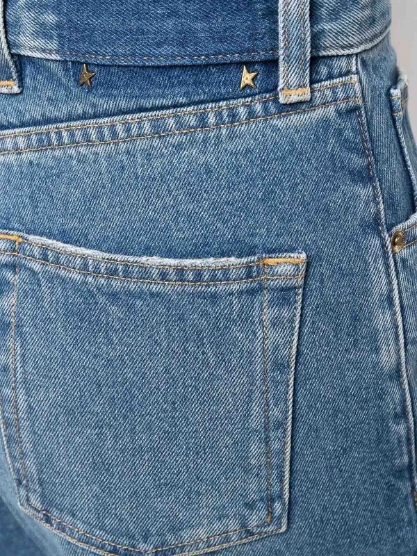 The Best Shops GOLDEN GOOSE: ストレートジーンズ - ストレートジーンズ - ブルー