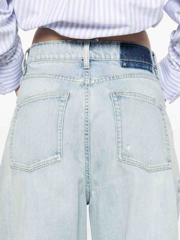 Jeans in denim shop online: GOLDEN GOOSE