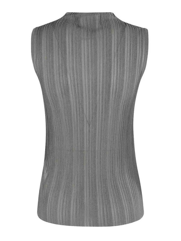 Semicouture: Tops y camisetas sin mangas online - Top - Gris