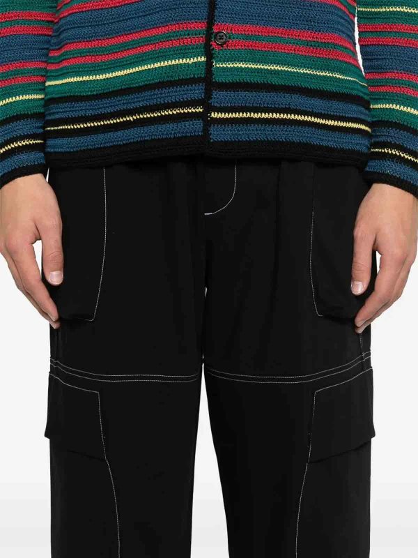 BONSAI buy online カジュアルパンツ - 黒