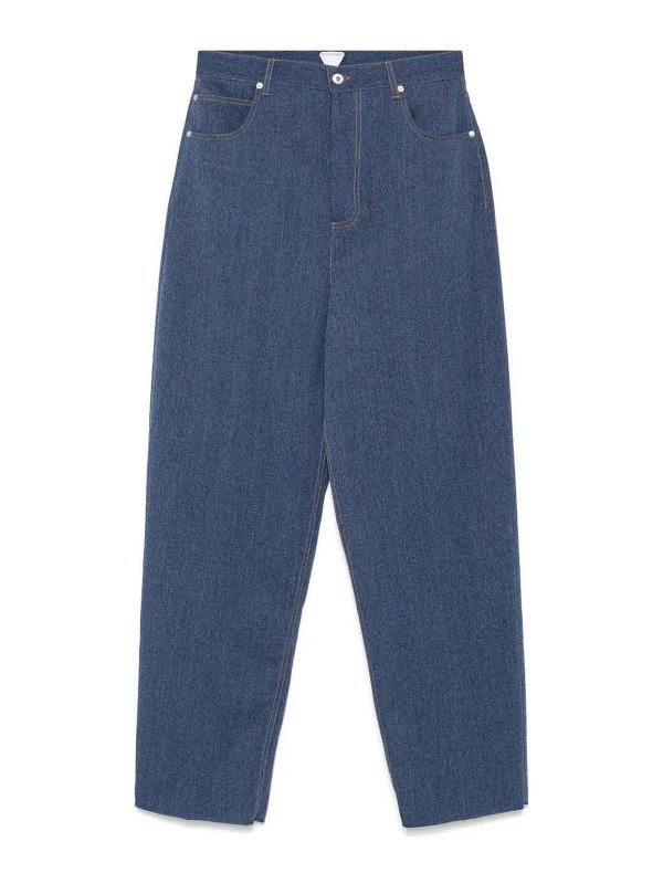 BOTTEGA VENETA: カジュアルトラウザー - カジュアルパンツ - ミディアムウォッシュ