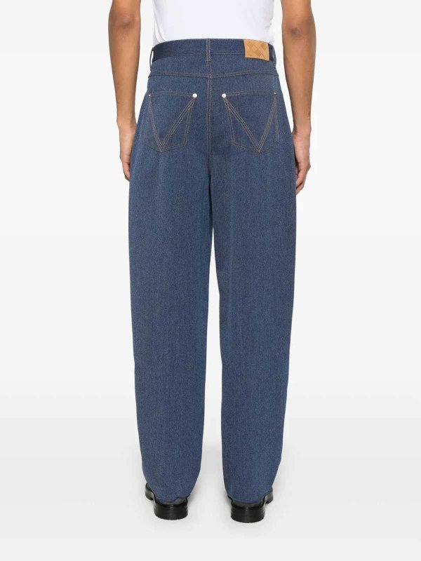 BOTTEGA VENETA: カジュアルトラウザー online - カジュアルパンツ - ミディアムウォッシュ