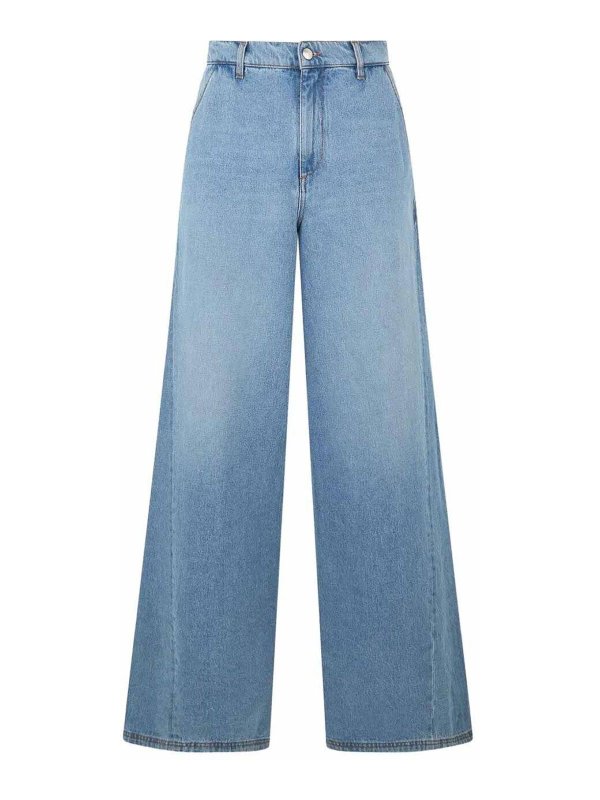 GCDS: straight leg jeans - Jeans