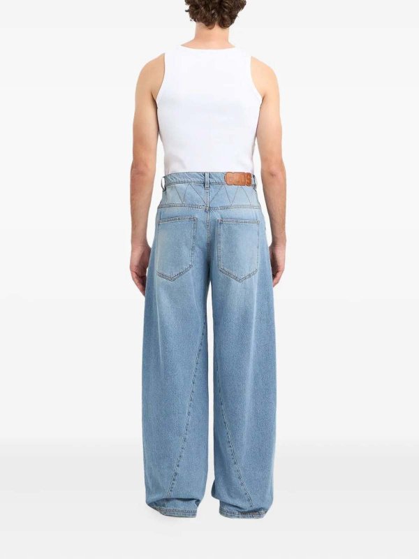 GCDS: straight leg jeans online - Jeans