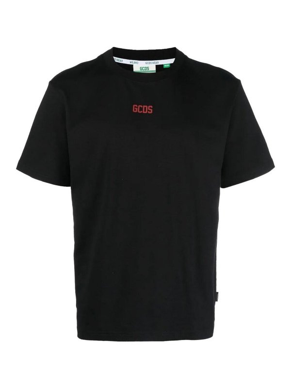 GCDS: Tシャツ - Tシャツ - 黒