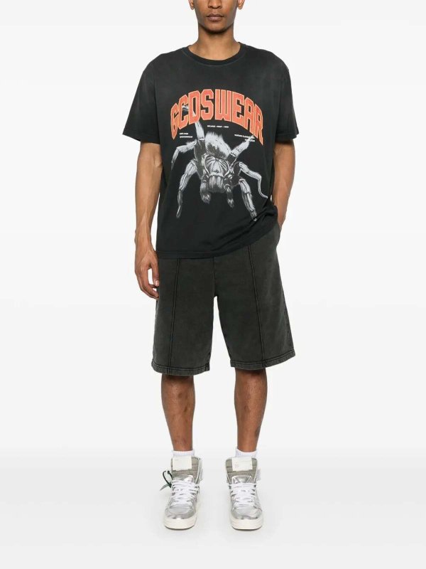 The Best Shops GCDS: t-shirts - Spider Oversize Tshirt