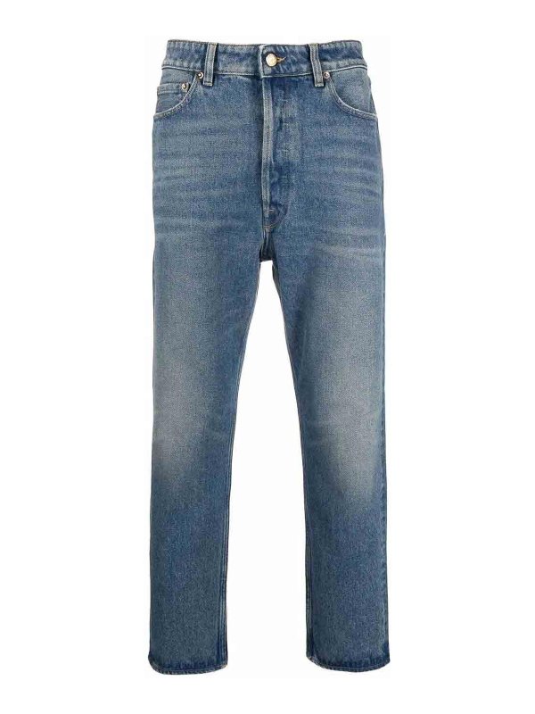 GOLDEN GOOSE: ブーツカットジーンズ - ブーツカットジーンズ - ブルー