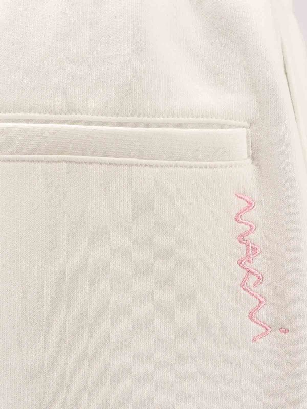 The Best Shops Marni: Traininghosen - Traininghose - Weiß