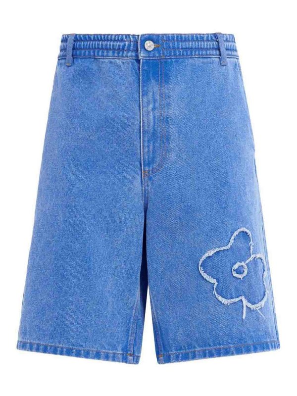 Marni: Shorts - Short - Bleu