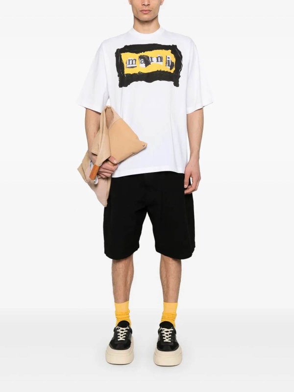 T-Shirt - Weiß shop online: Marni