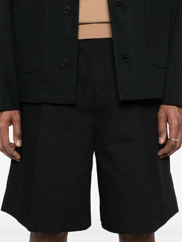 Pence: トラウザーショーツ online - ショートパンツ - 黒