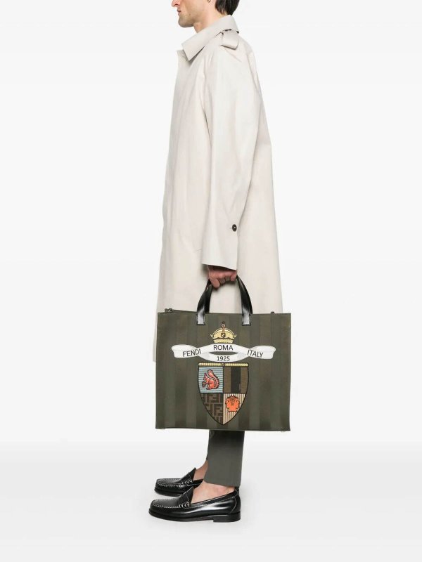 The Best Shops FENDI: totes bags - Shopping Bag Canvas