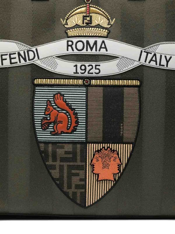 Shopping Bag Canvas shop online: FENDI