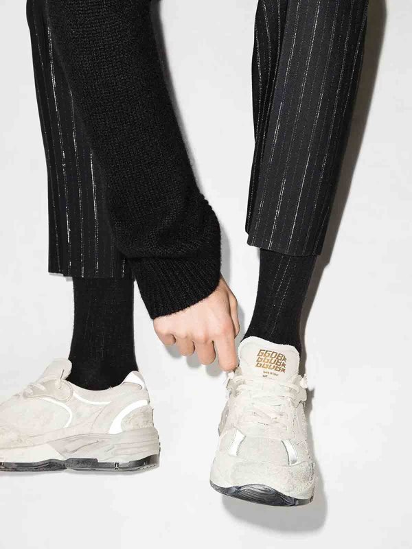 Baskets - Blanc shop online: GOLDEN GOOSE