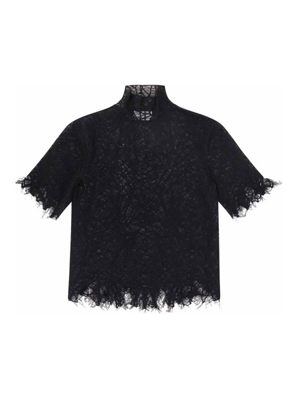 ALEXANDER MCQUEEN: T-shirts - T-Shirt - Noir