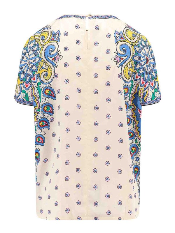 ETRO: Camisetas online - Camiseta - Beis