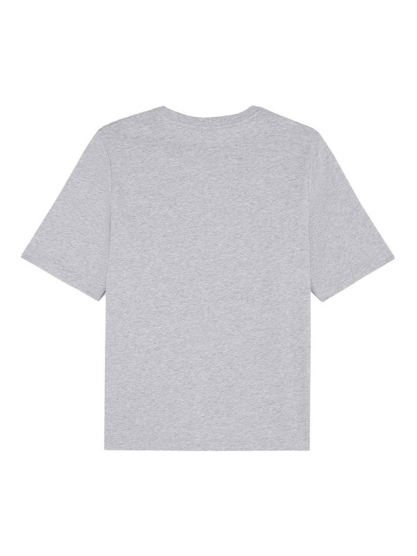 MAISON KITSUNÉ: T-shirts online - T-Shirt - Gris