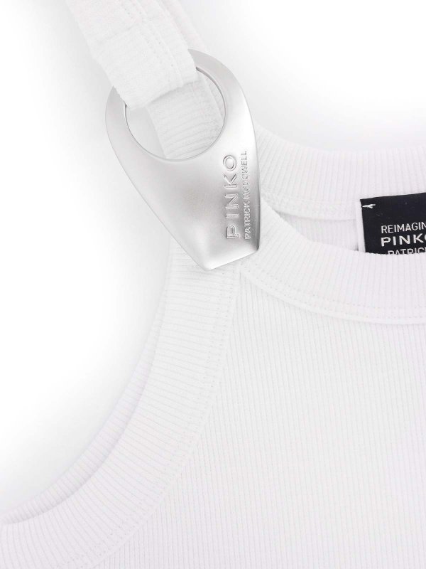 The Best Shops Pinko: Tops und Tank Tops - Top - Weiß