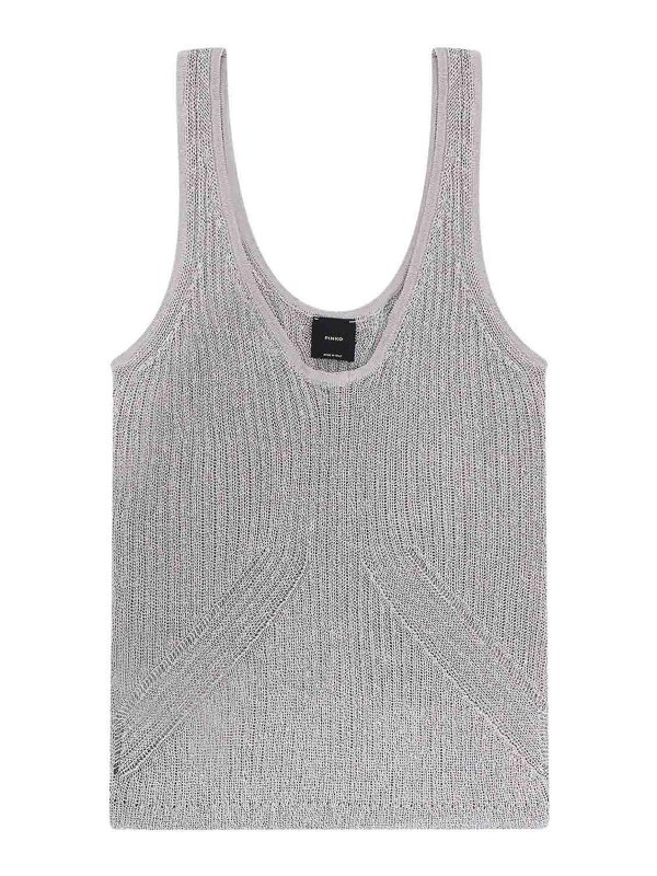 Pinko: t-shirt - T-Shirt E Polo Grigio