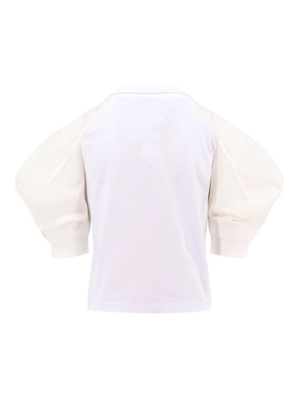 Sacai: Camisetas online - Camiseta - Blanco