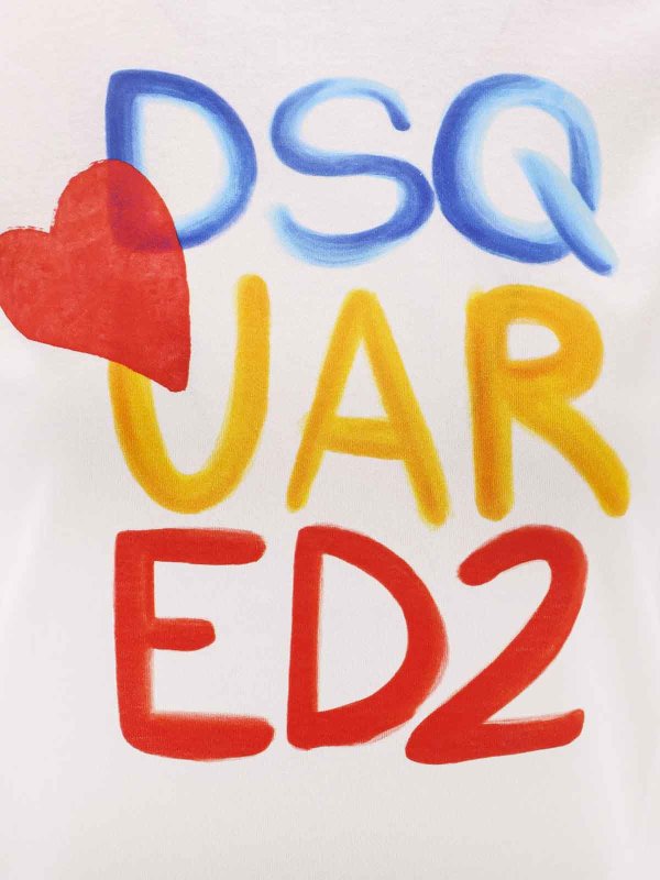 The Best Shops DSQUARED2: Camisetas - Camiseta - Blanco