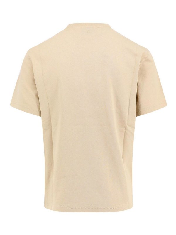 AMI PARIS: t-shirt online - T-Shirt E Polo Beige