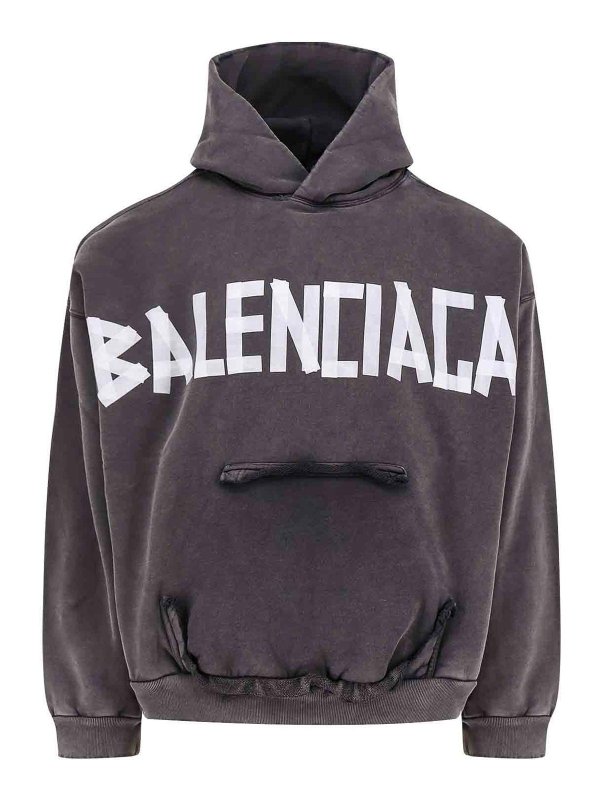 BALENCIAGA: ボートネック - ボートネック - グレー