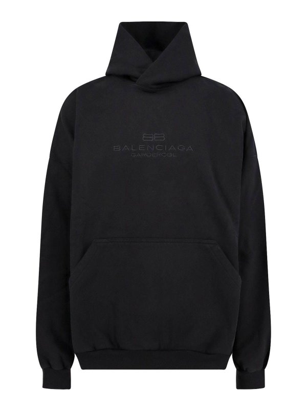 BALENCIAGA: ボートネック - ボートネック - 黒