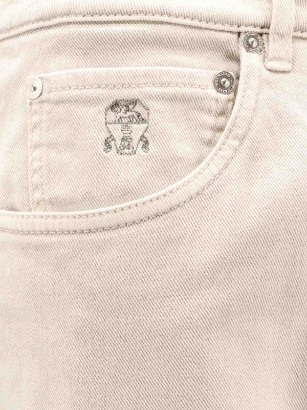 The Best Shops BRUNELLO CUCINELLI: casual trousers - Gray trousers