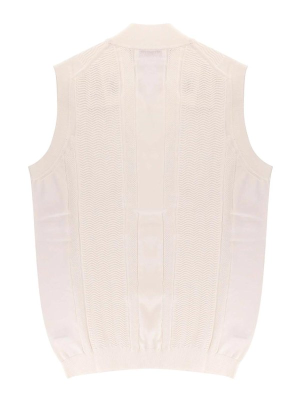BRUNELLO CUCINELLI: Chalecos online - Chaleco - Blanco