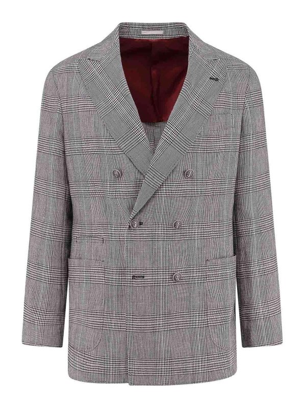 BRUNELLO CUCINELLI: blazers - Blazer