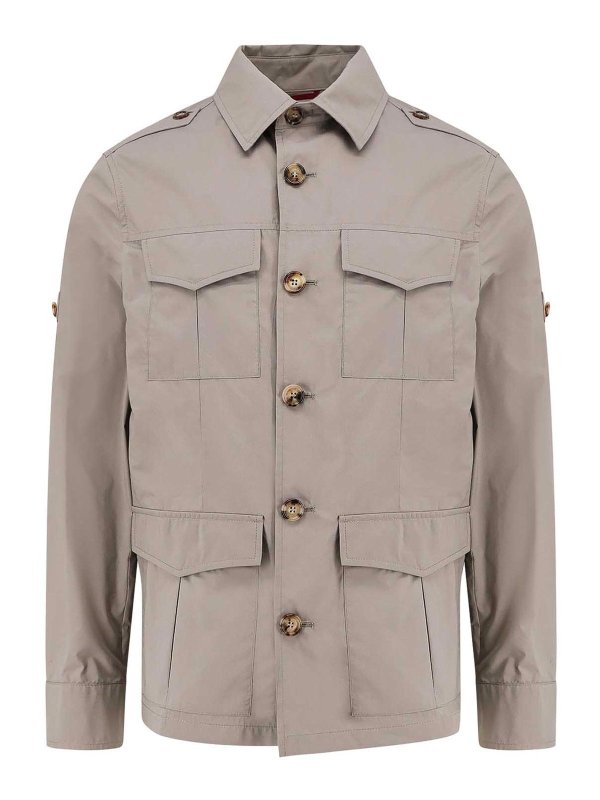 BRUNELLO CUCINELLI: Blazer - Blazer - Hellbraun