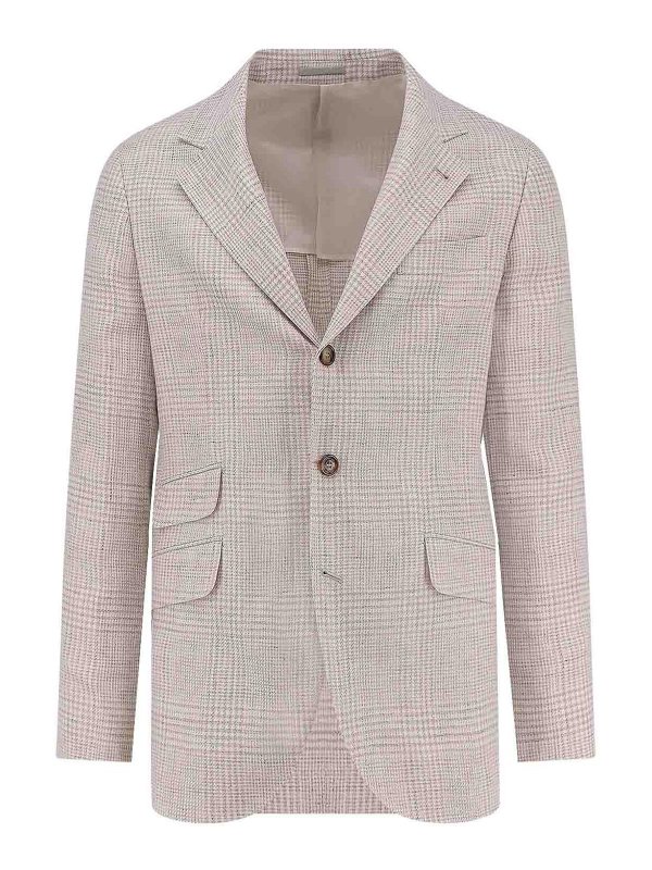 BRUNELLO CUCINELLI: ブレザー - ブレザー - ベージュ